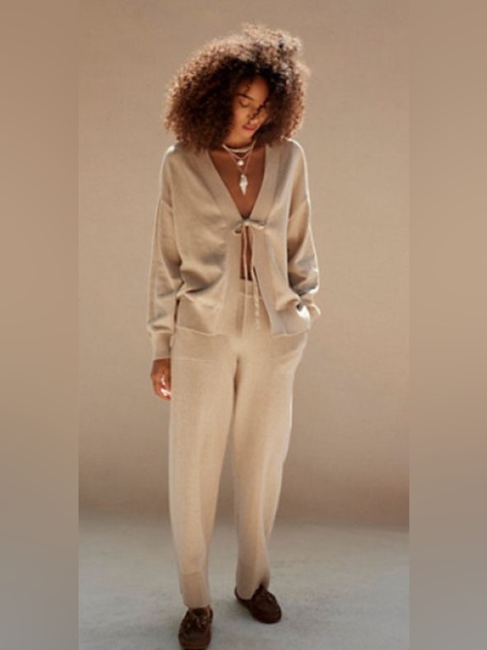 NWOT Free People Solar Sweater Set Size Large